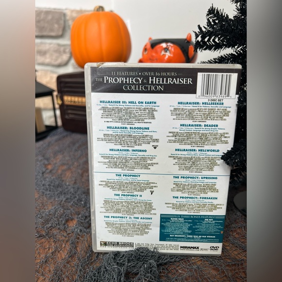 📀🎬🍿 Miramax, the complete collection prophecy & Hellraiser, DVD horror movie - Picture 3 of 4